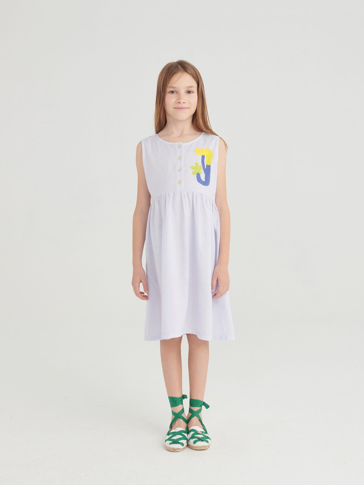 Lavender Coast Flowers Dress