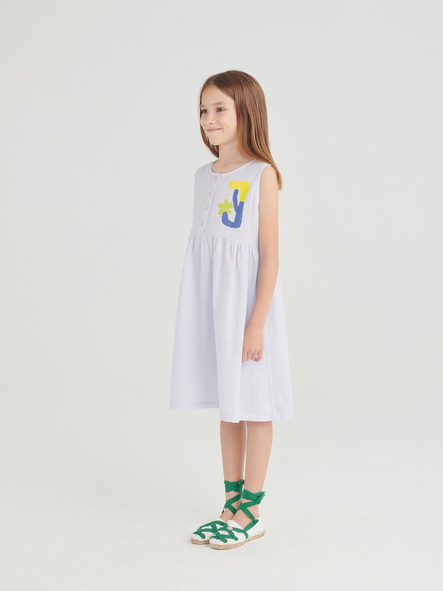 Lavender Coast Flowers Dress