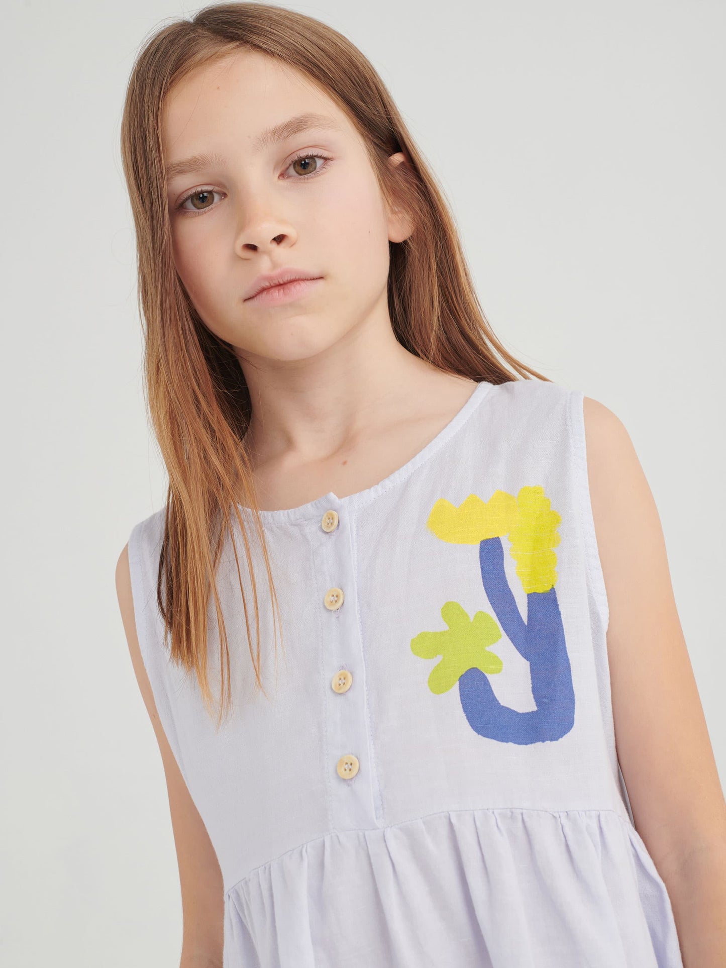 Lavender Coast Flowers Dress