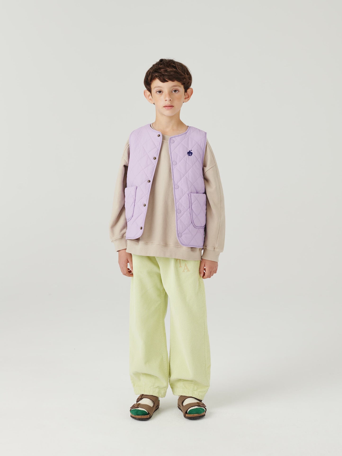 Padded Vest nº01 Orchid Lilac