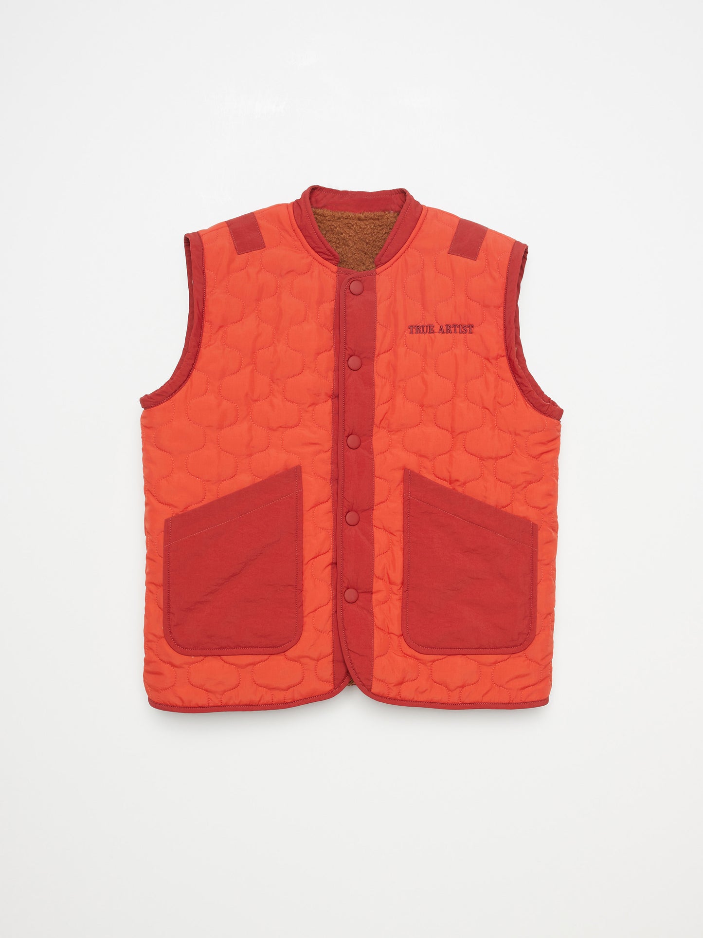 Padded Vest nº03 Brick Red