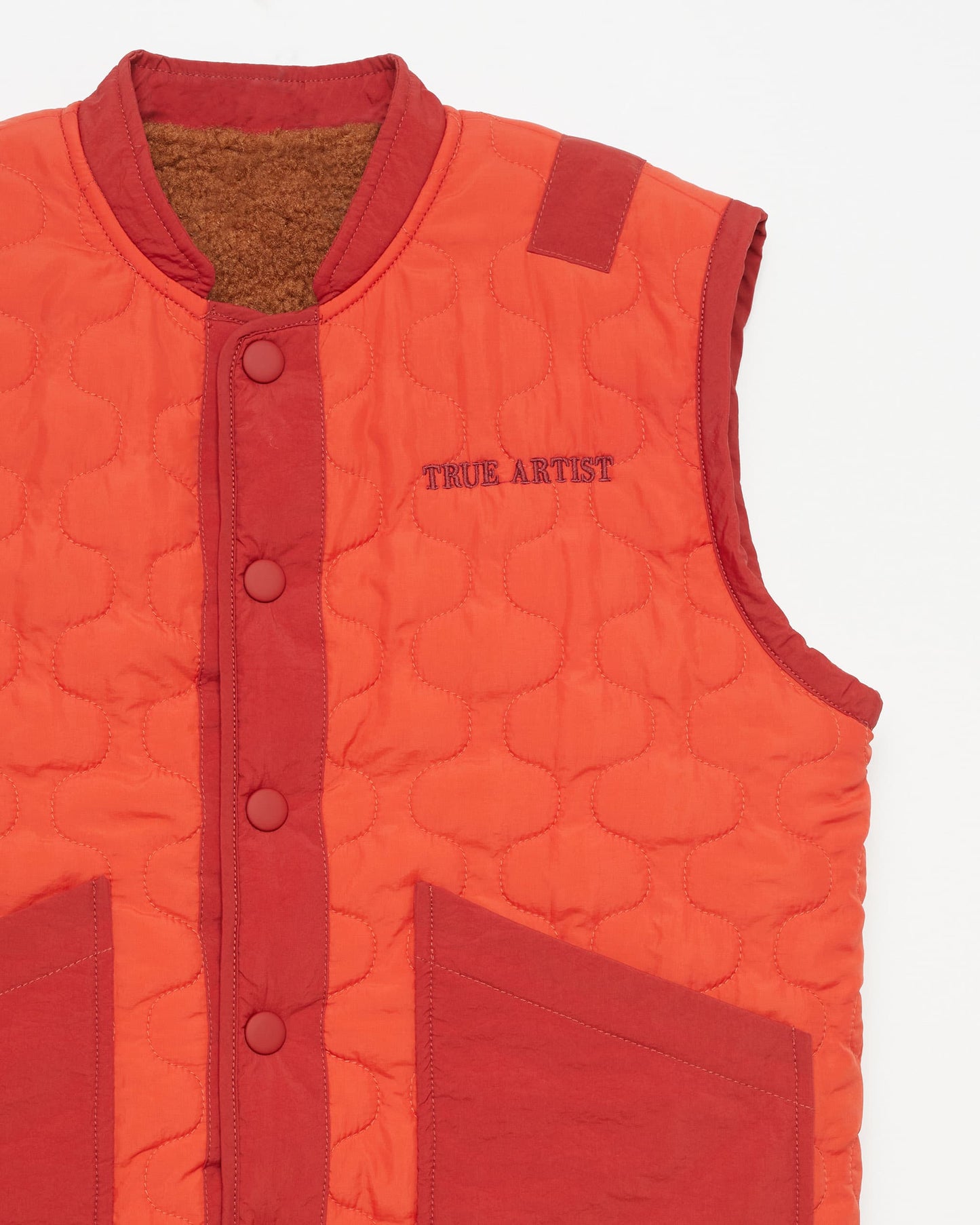 Padded Vest nº03 Brick Red