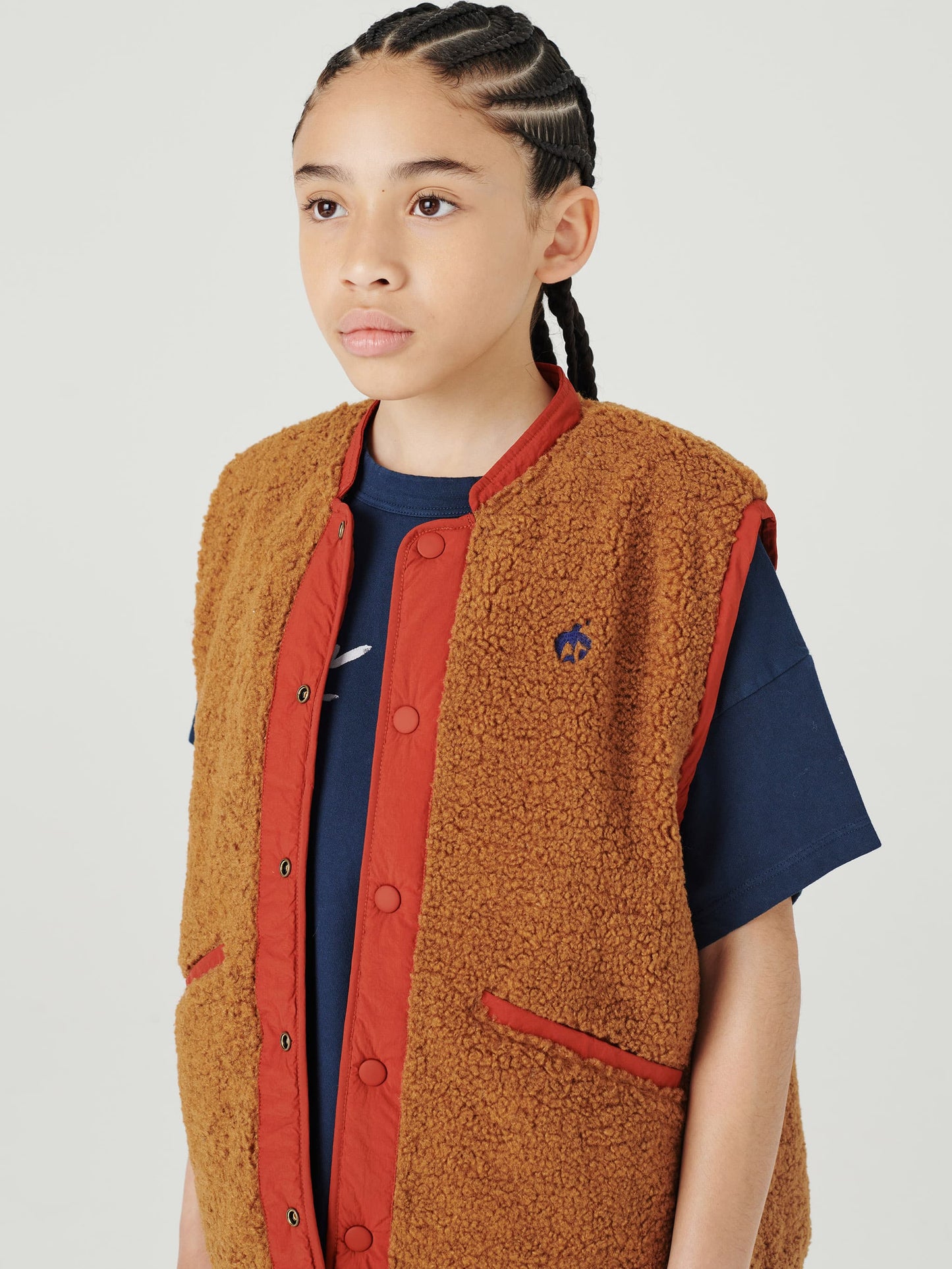 Padded Vest nº03 Brick Red