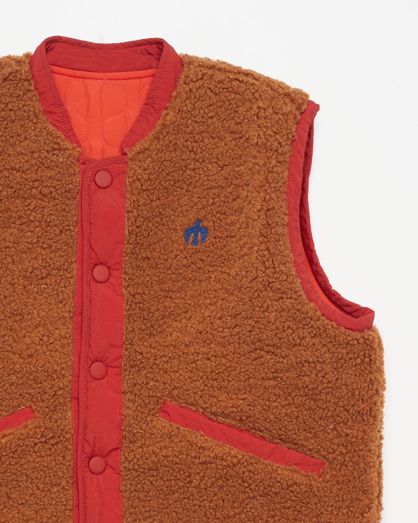 Padded Vest nº03 Brick Red