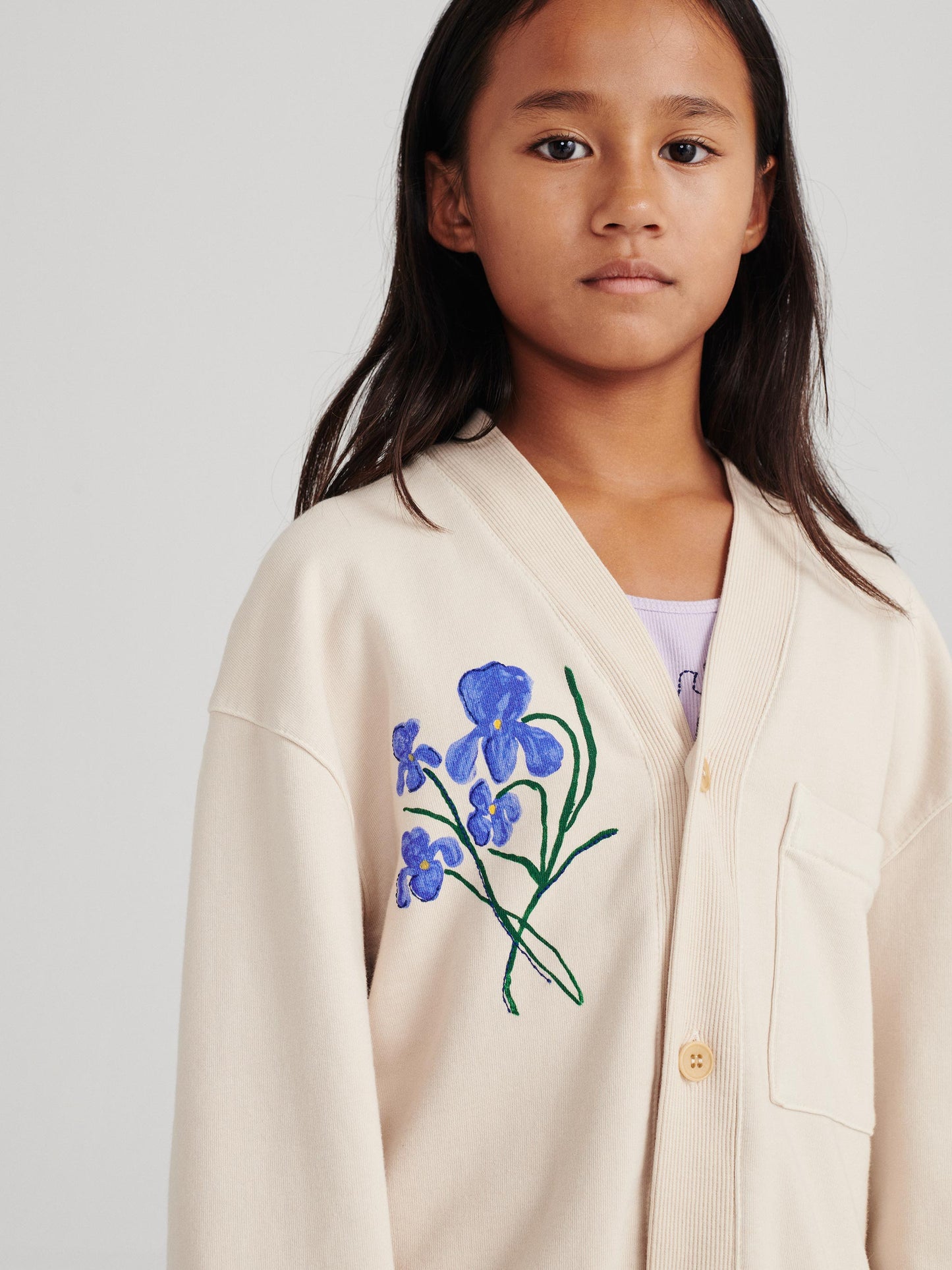 Wild Pansy Sweatjacket