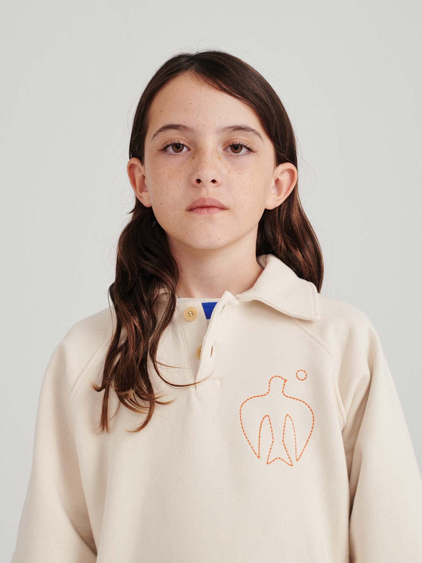 Polo Sweatshirt nº01 Oatmeal