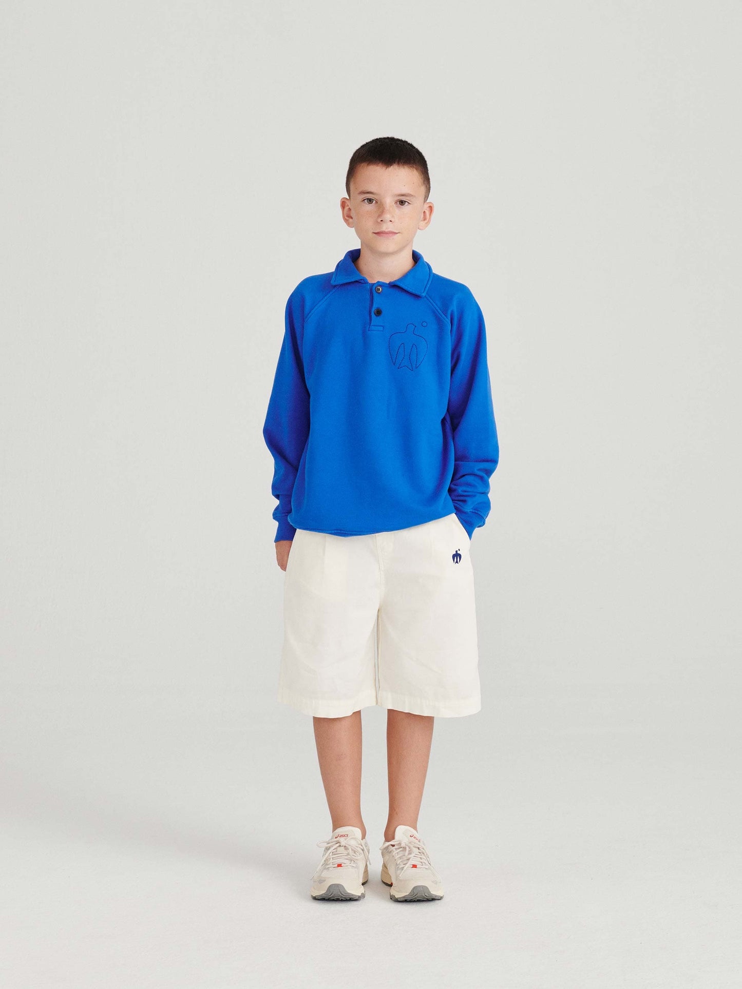 Polo Sweatshirt nº01 Sapphire Blue