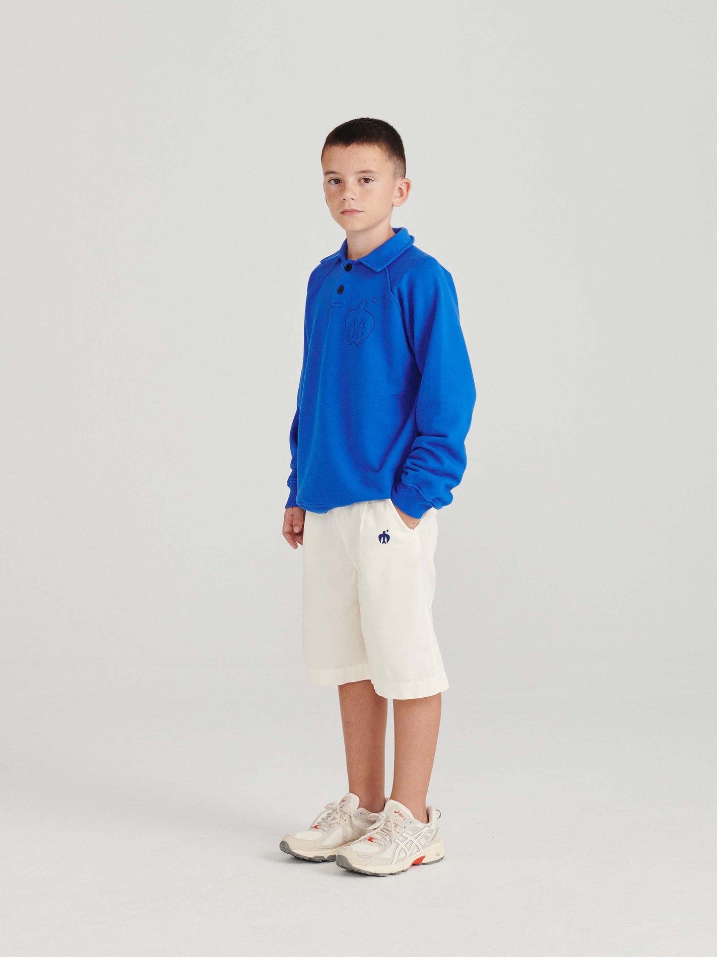 Polo Sweatshirt nº01 Sapphire Blue
