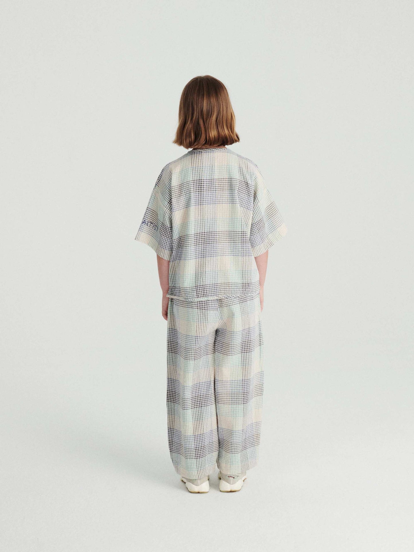 Shirt nº04 Turquoise Gray