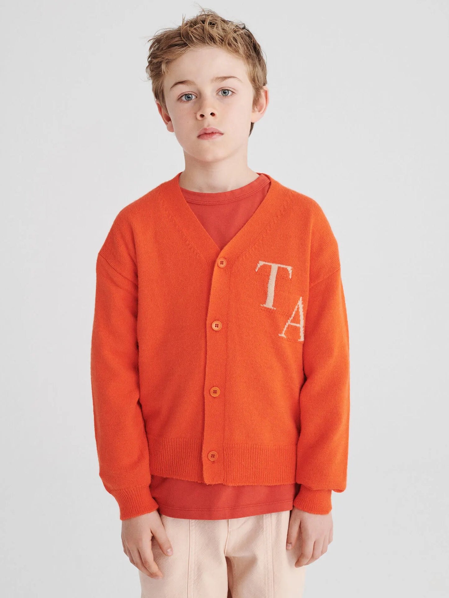 Cardigan nº04 Persimmon Orange
