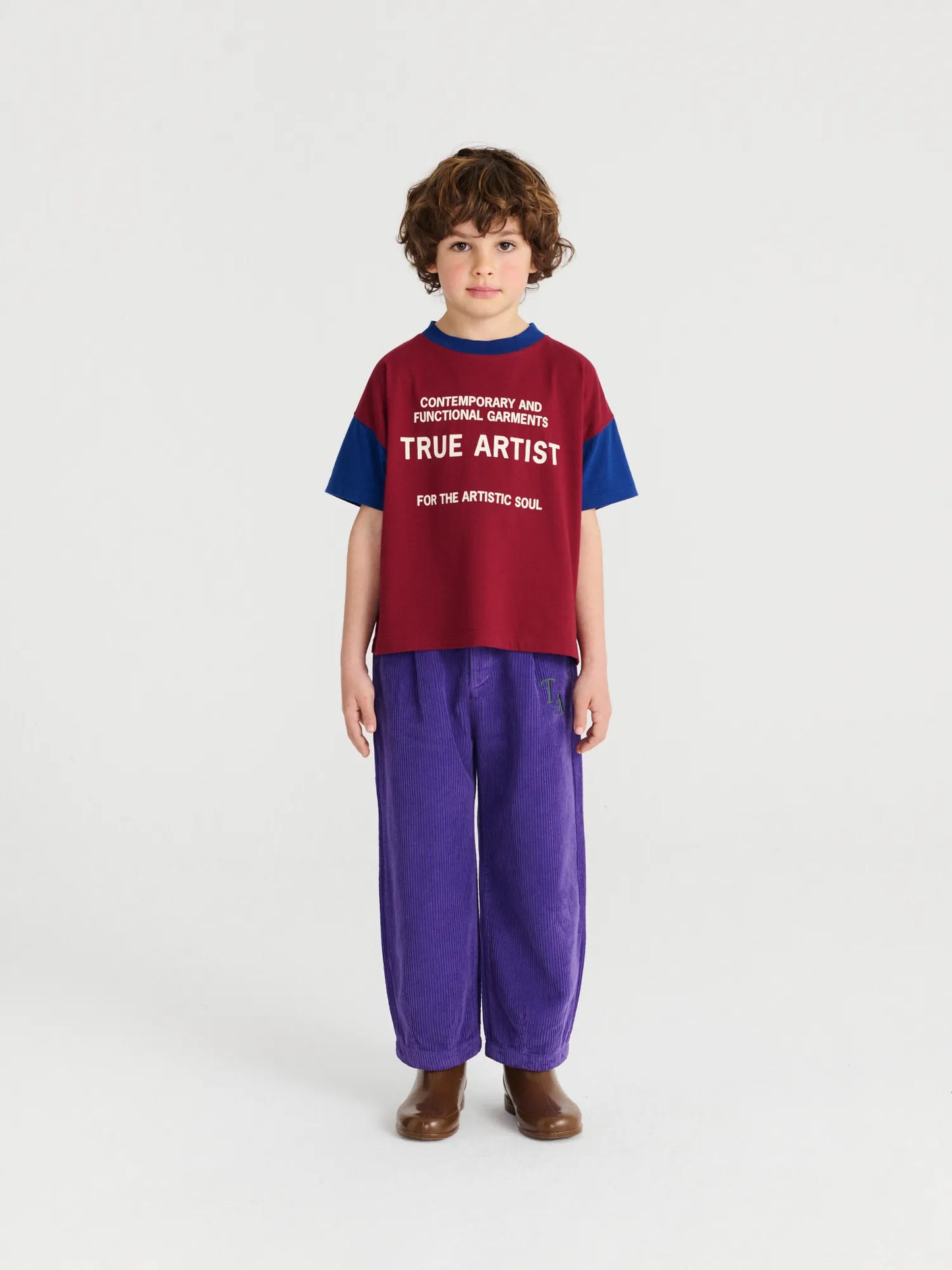 T-shirt nº18 Burgundy Red