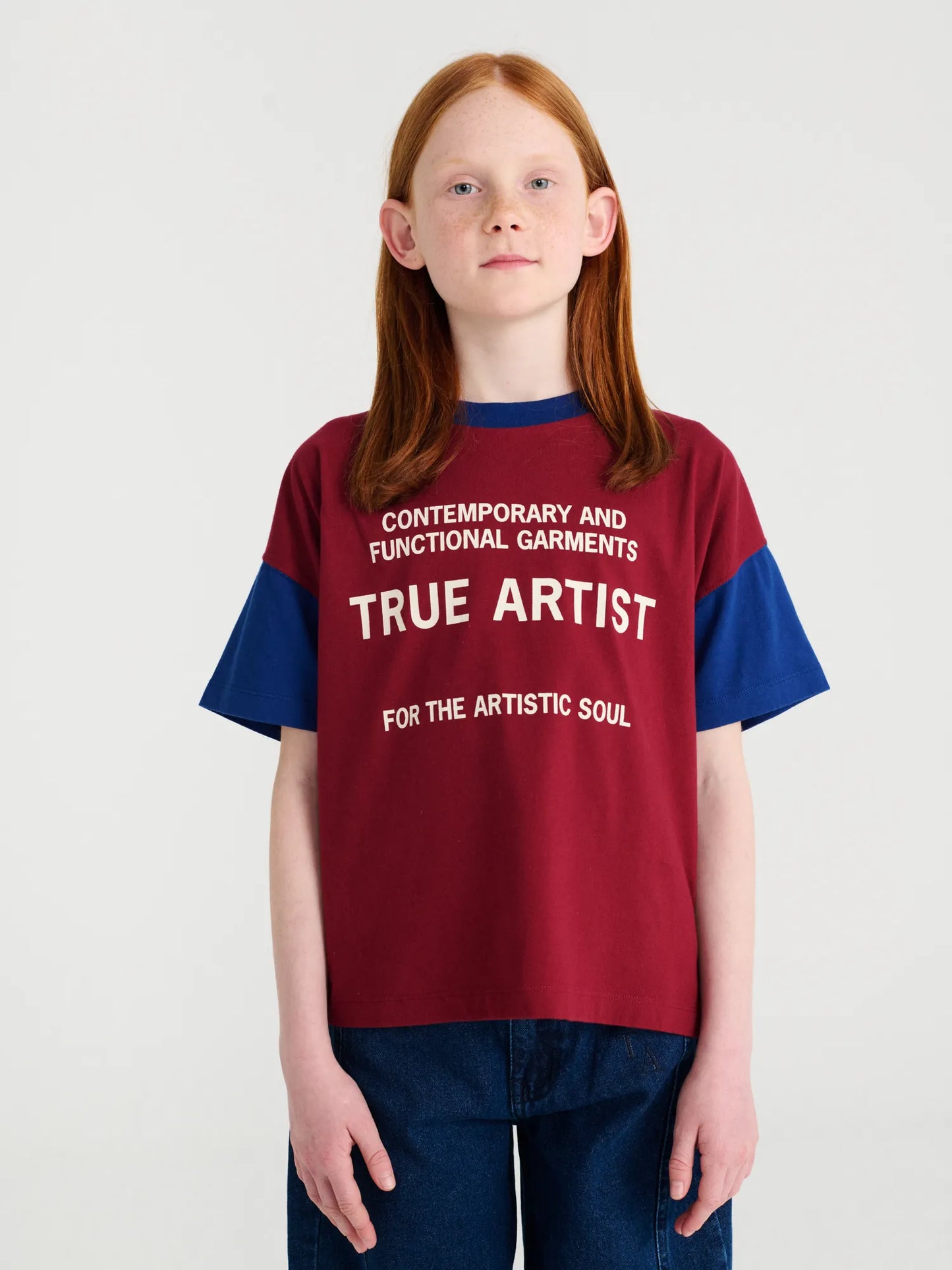 T-shirt nº18 Burgundy Red