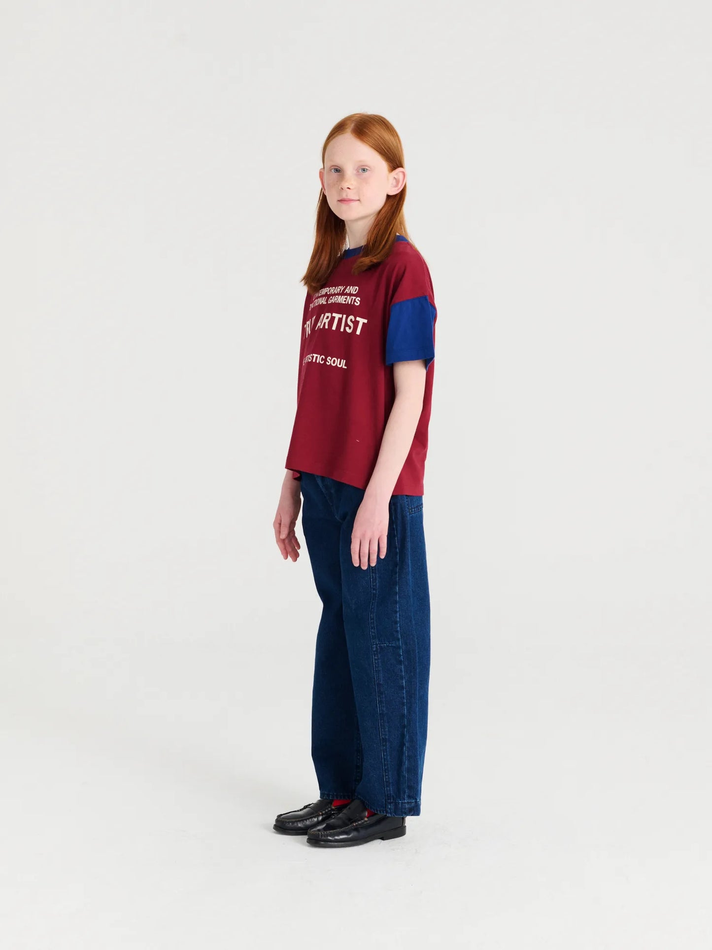 T-shirt nº18 Burgundy Red
