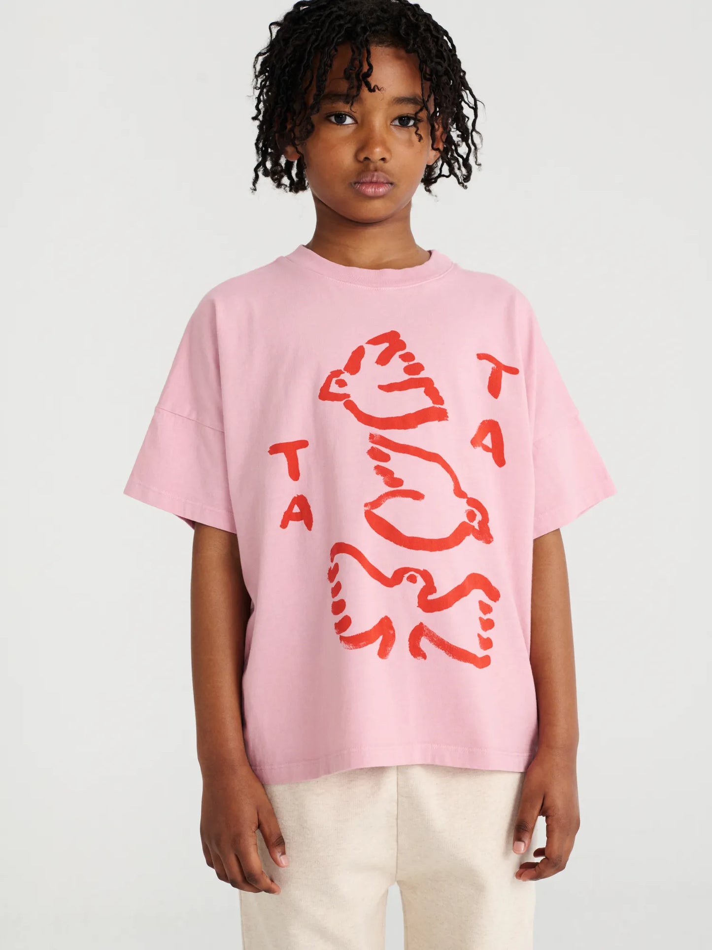 T-shirt nº17 Dusty Pink