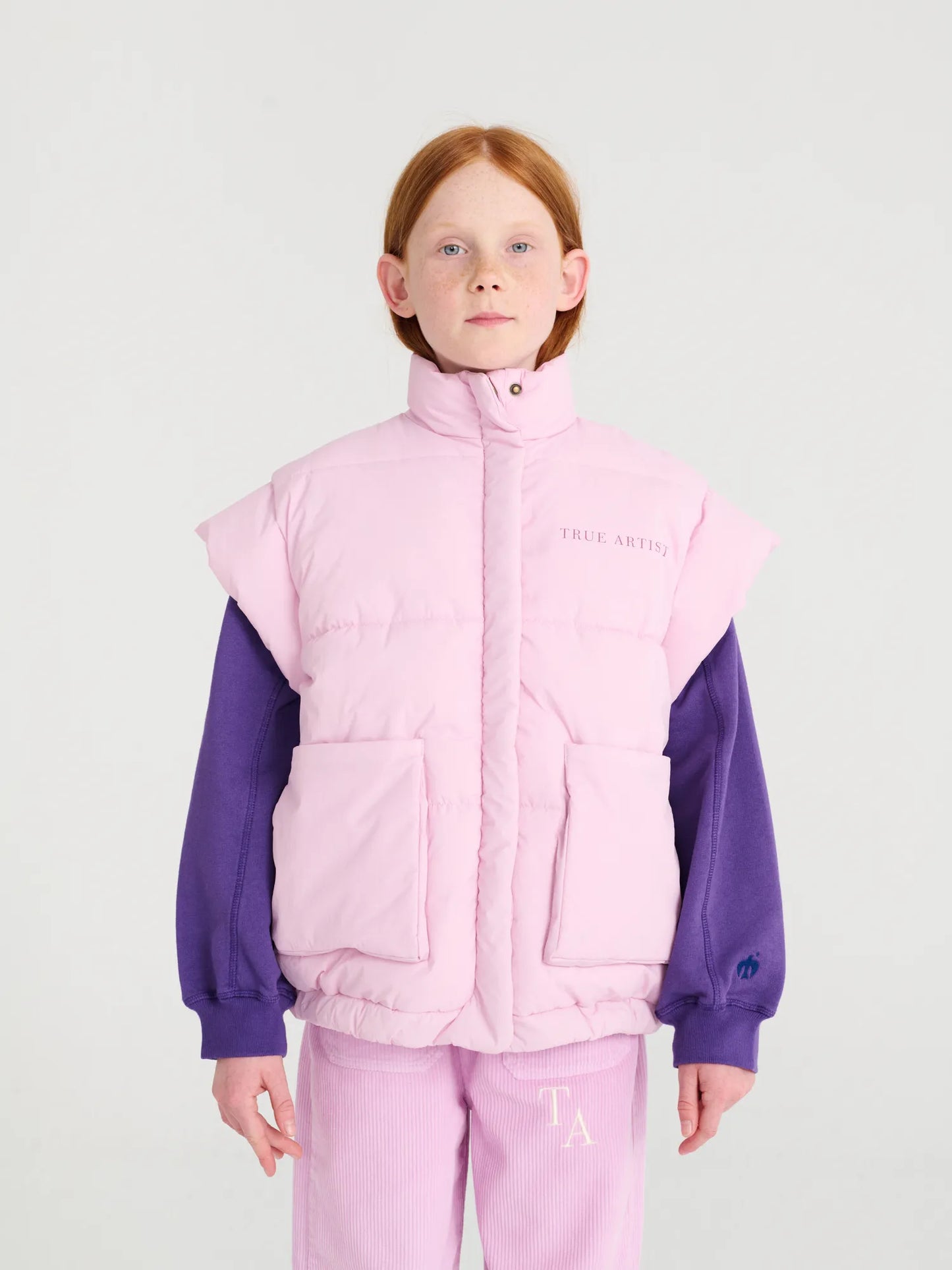 Padded Vest nº04 Pink Blush