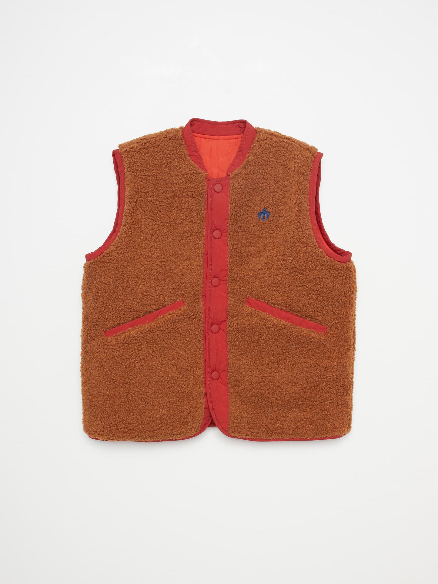 Padded Vest nº03 Brick Red