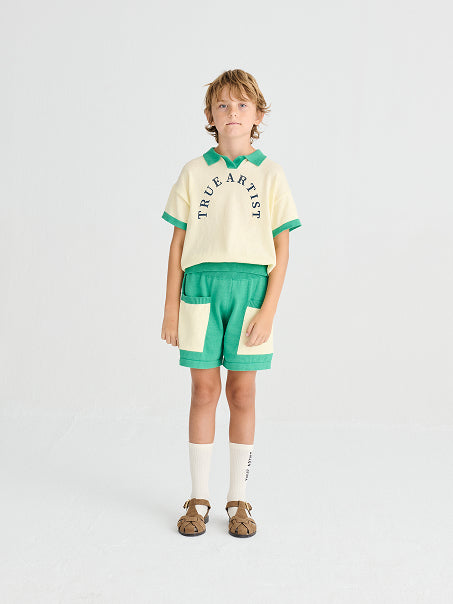 Knit Polo nº01 Elfin Yellow