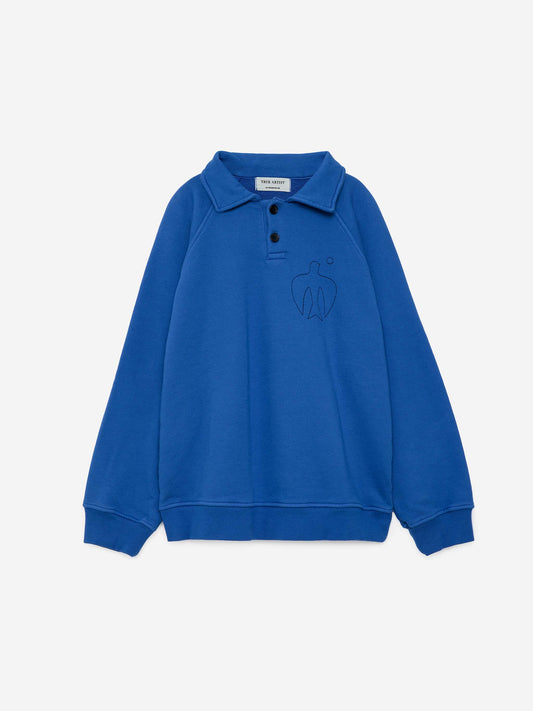Polo Sweatshirt nº01 Sapphire Blue