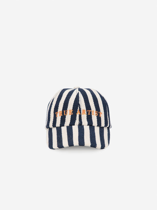 Cap nº01 Navy Blue Stripes