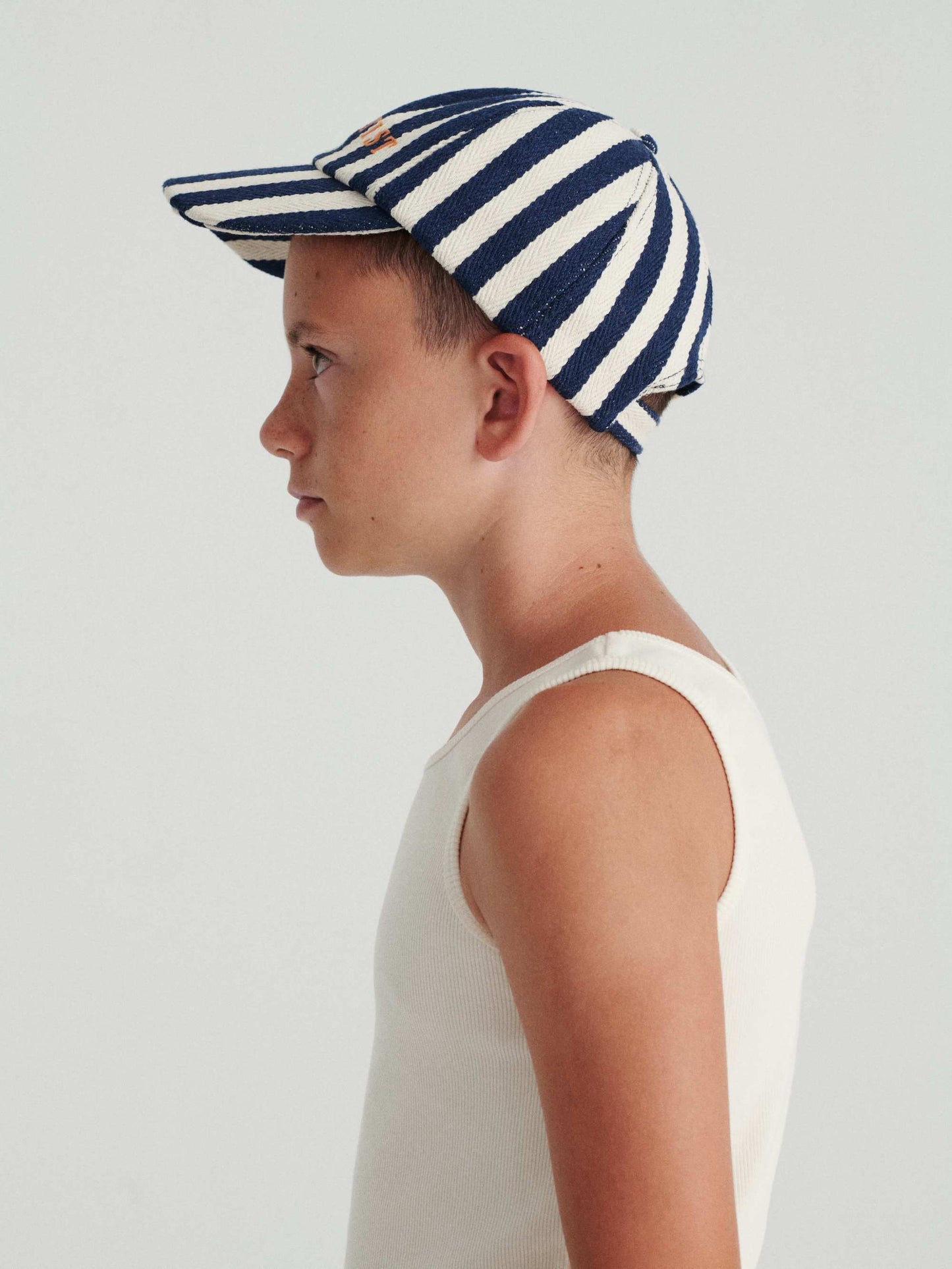 Cap nº01 Navy Blue Stripes