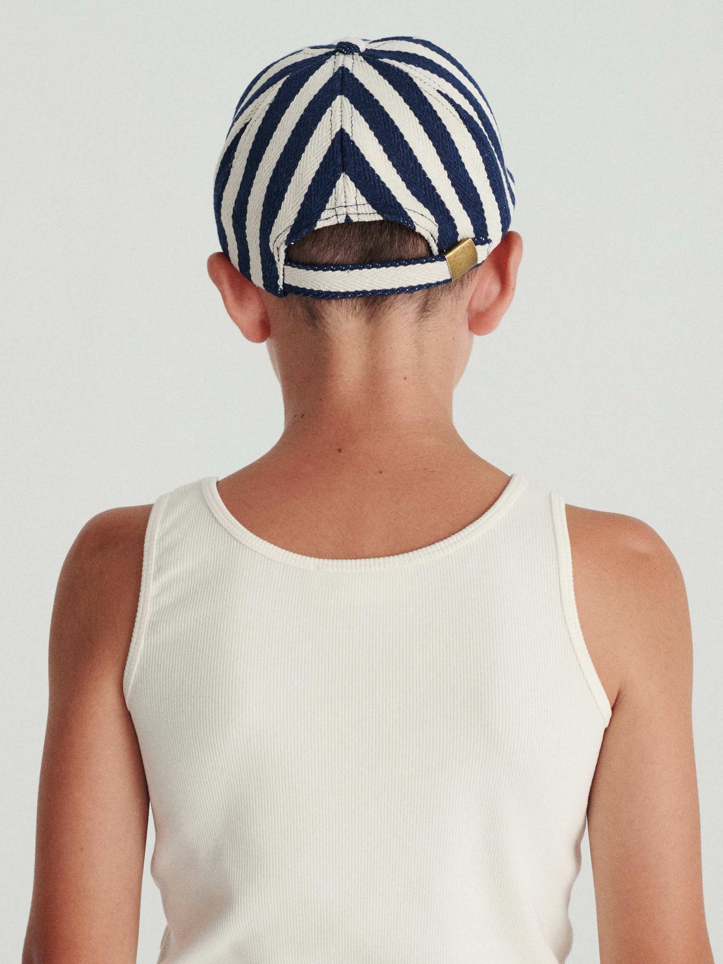 Cap nº01 Navy Blue Stripes