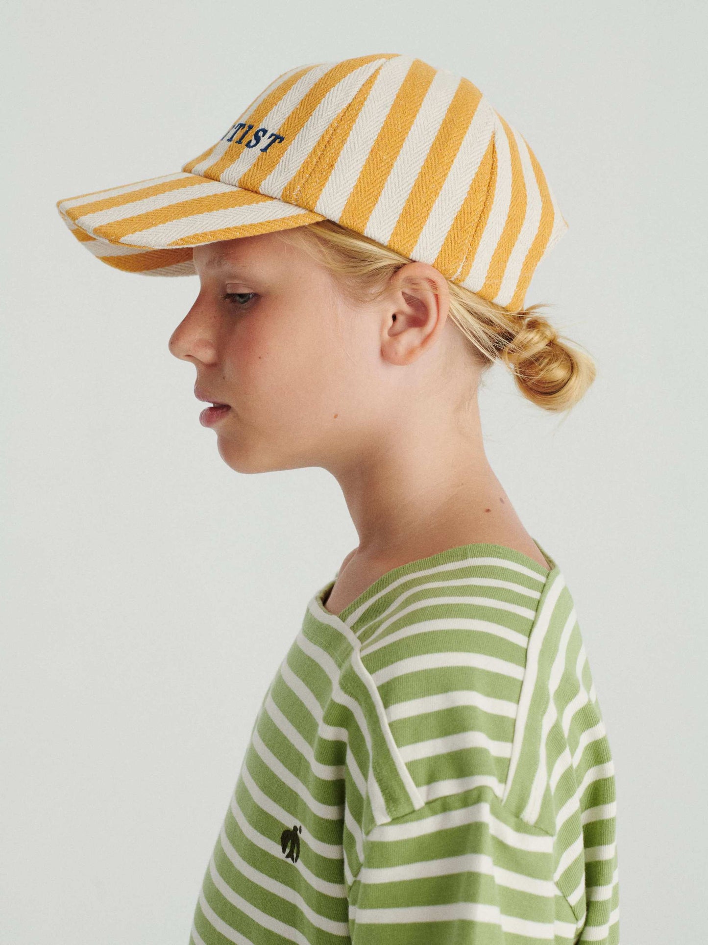 Cap nº01 Naples Yellow Stripes