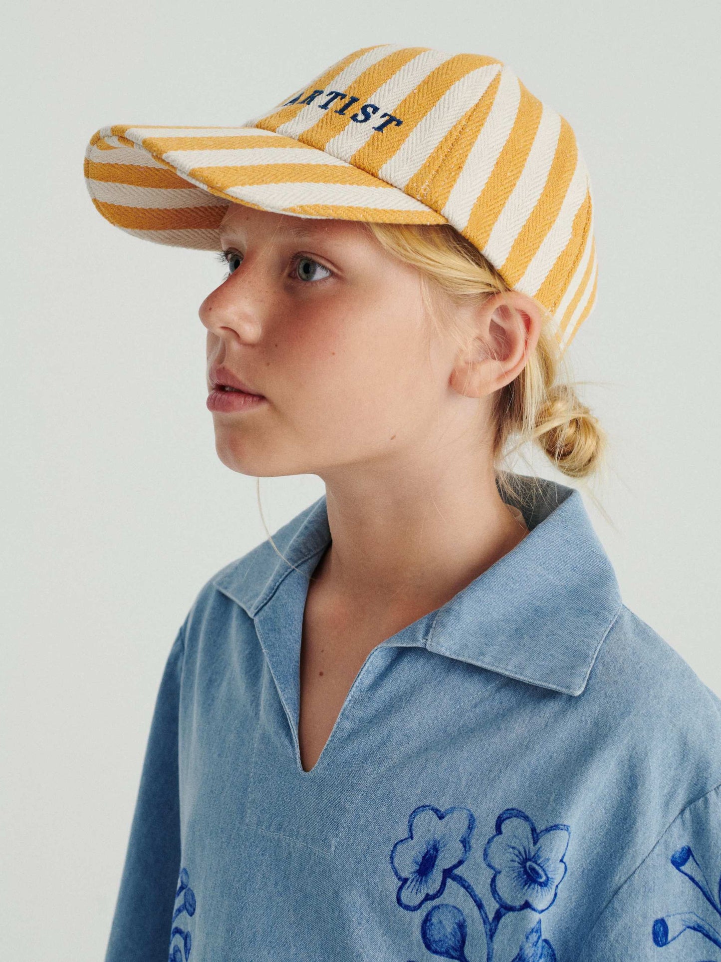 Cap nº01 Naples Yellow Stripes