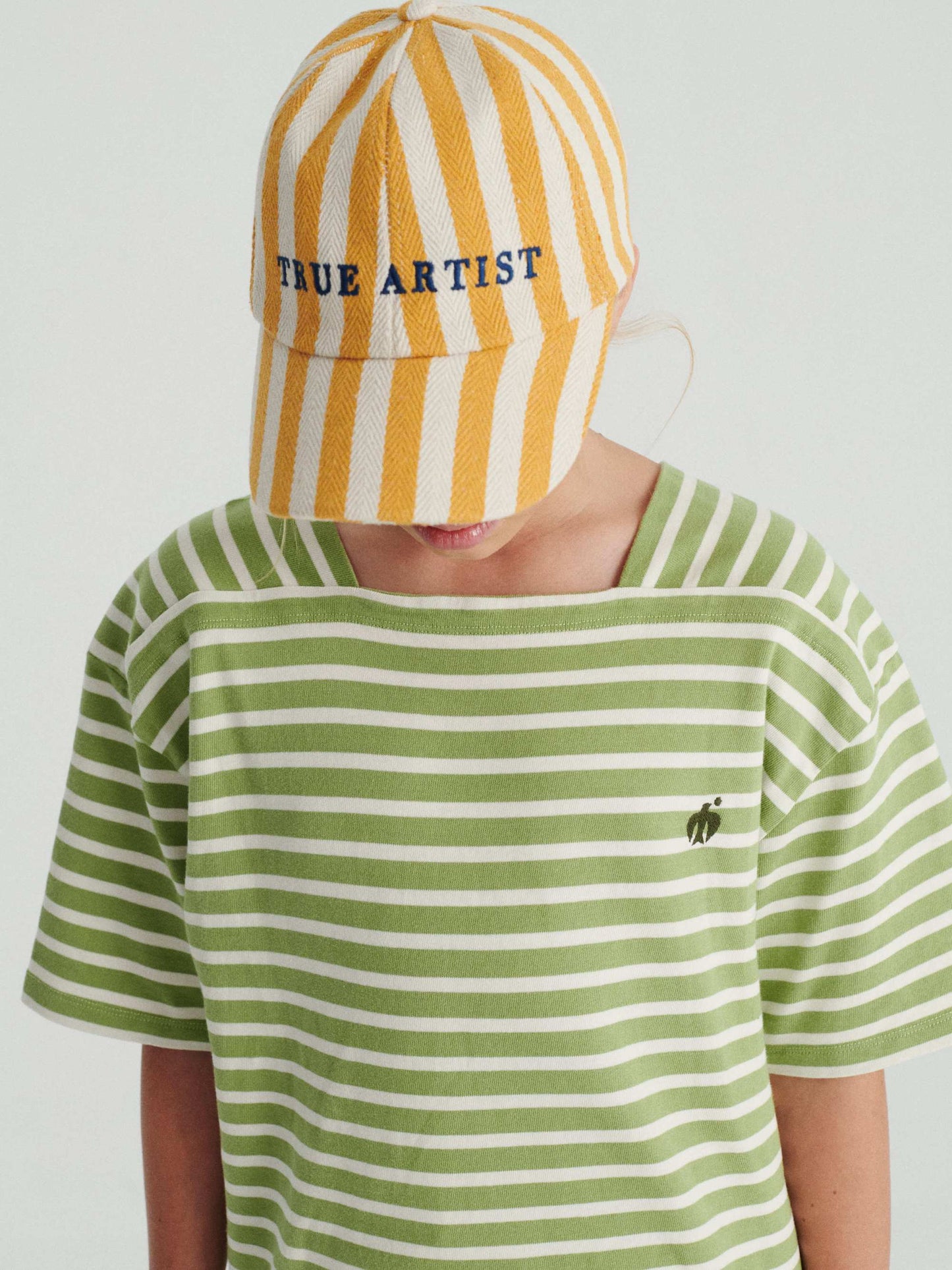 Cap nº01 Naples Yellow Stripes