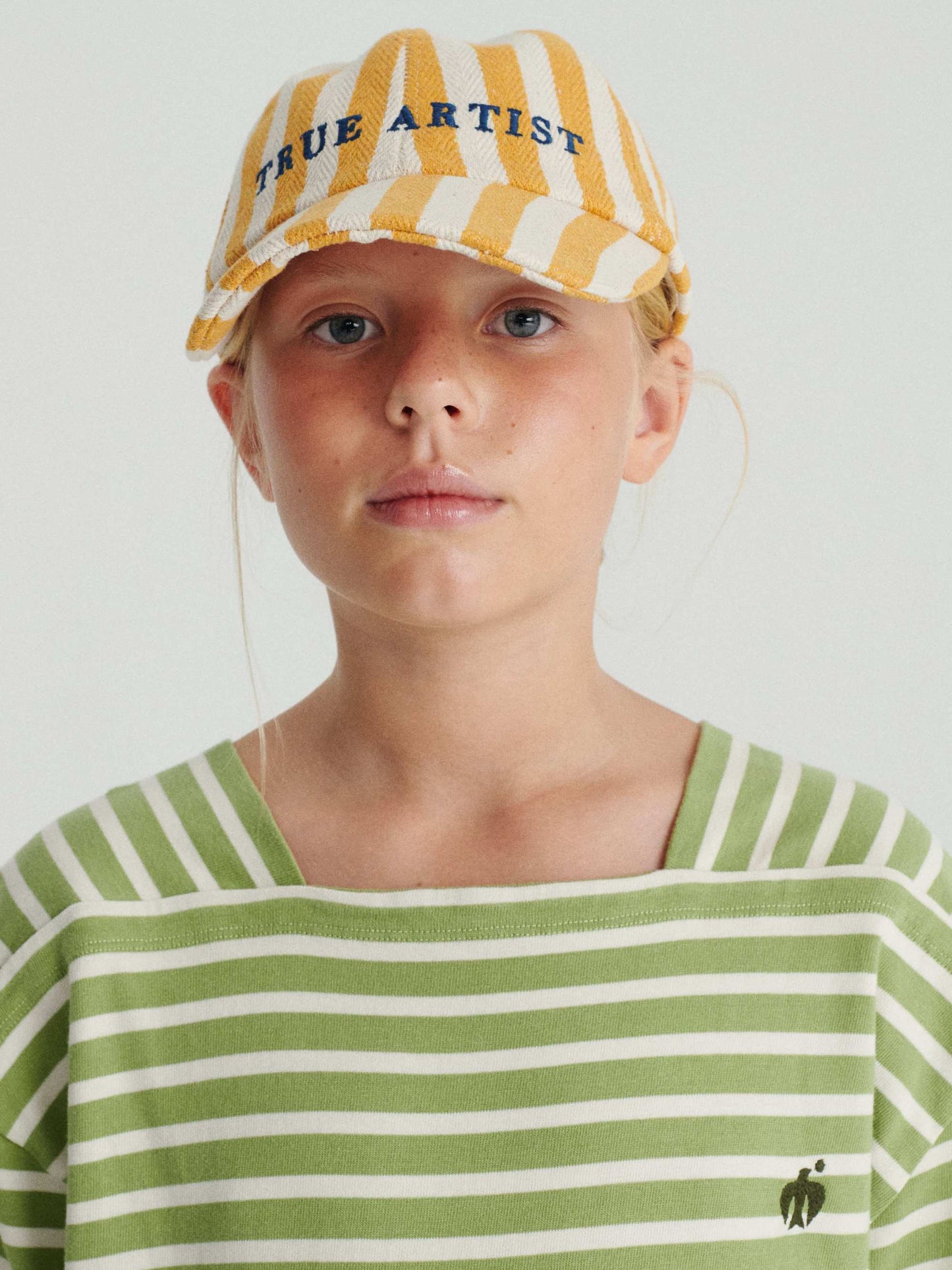 Cap nº01 Naples Yellow Stripes