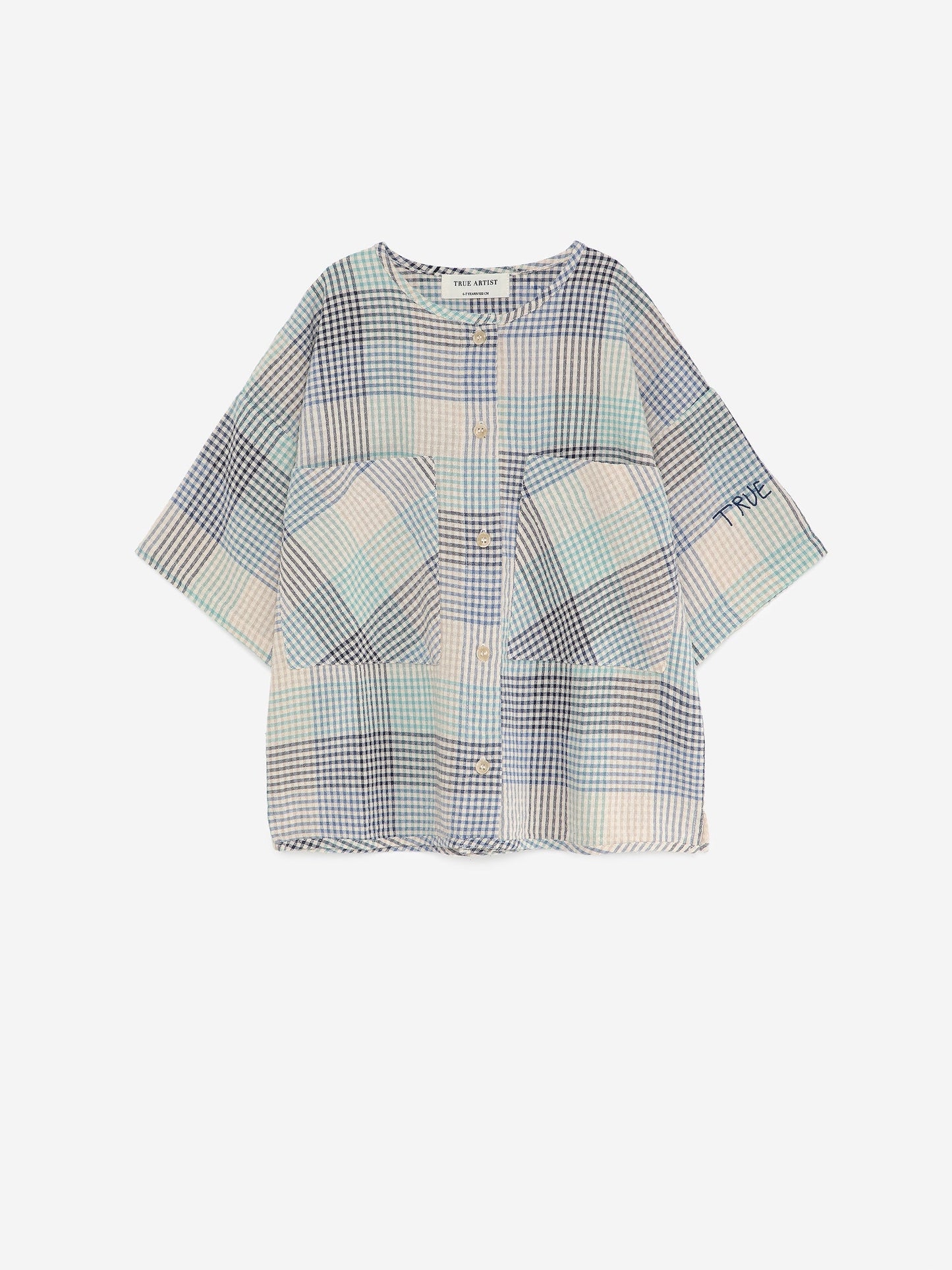 Shirt nº04 Turquoise Gray