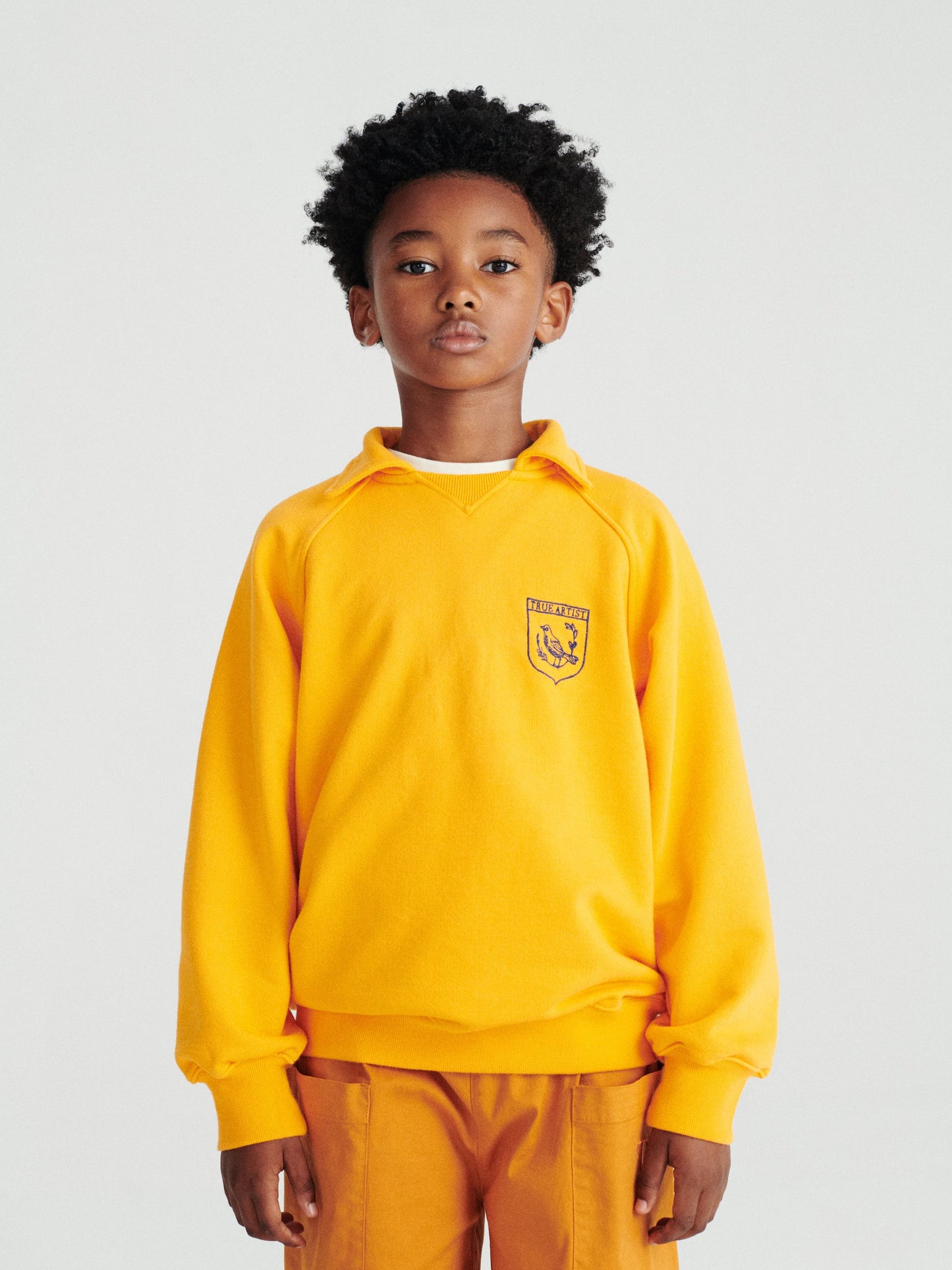 Polo Sweatshirt nº02 Tangerine