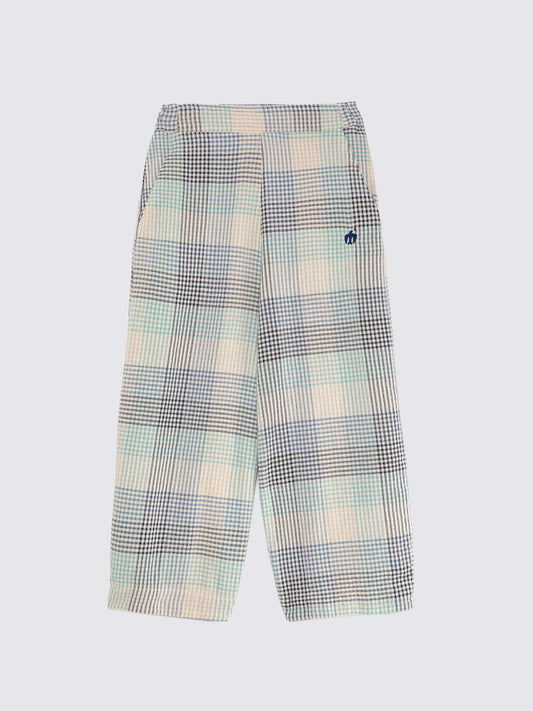 Trousers nº04 Turquoise Gray