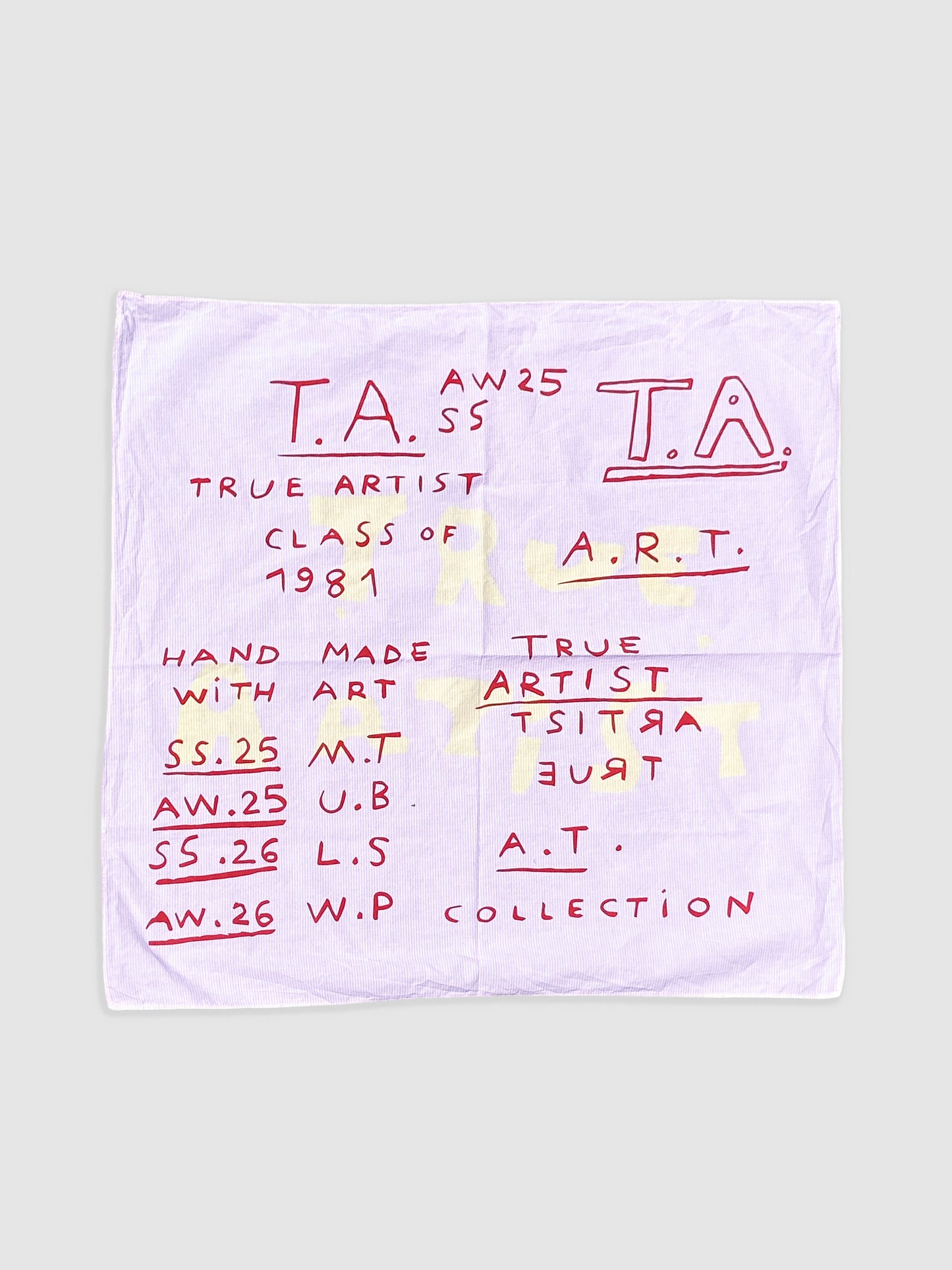 True Artist Scarf nº02 Pink