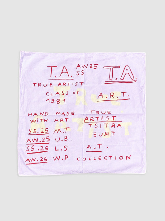 True Artist Scarf nº02 Pink