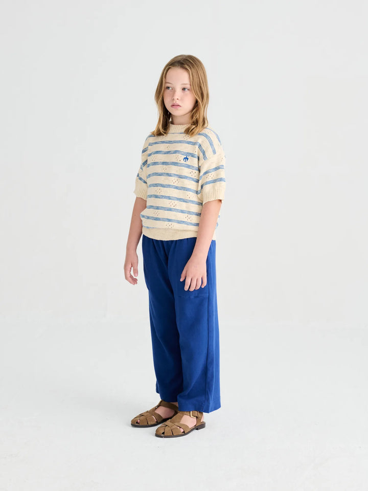 Knit T-shirt nº01 Campanula