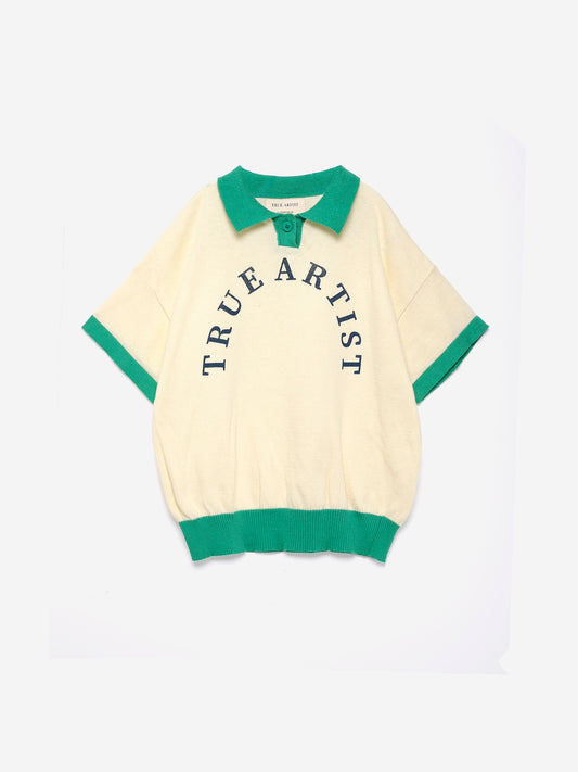 Knit Polo nº01 Elfin Yellow