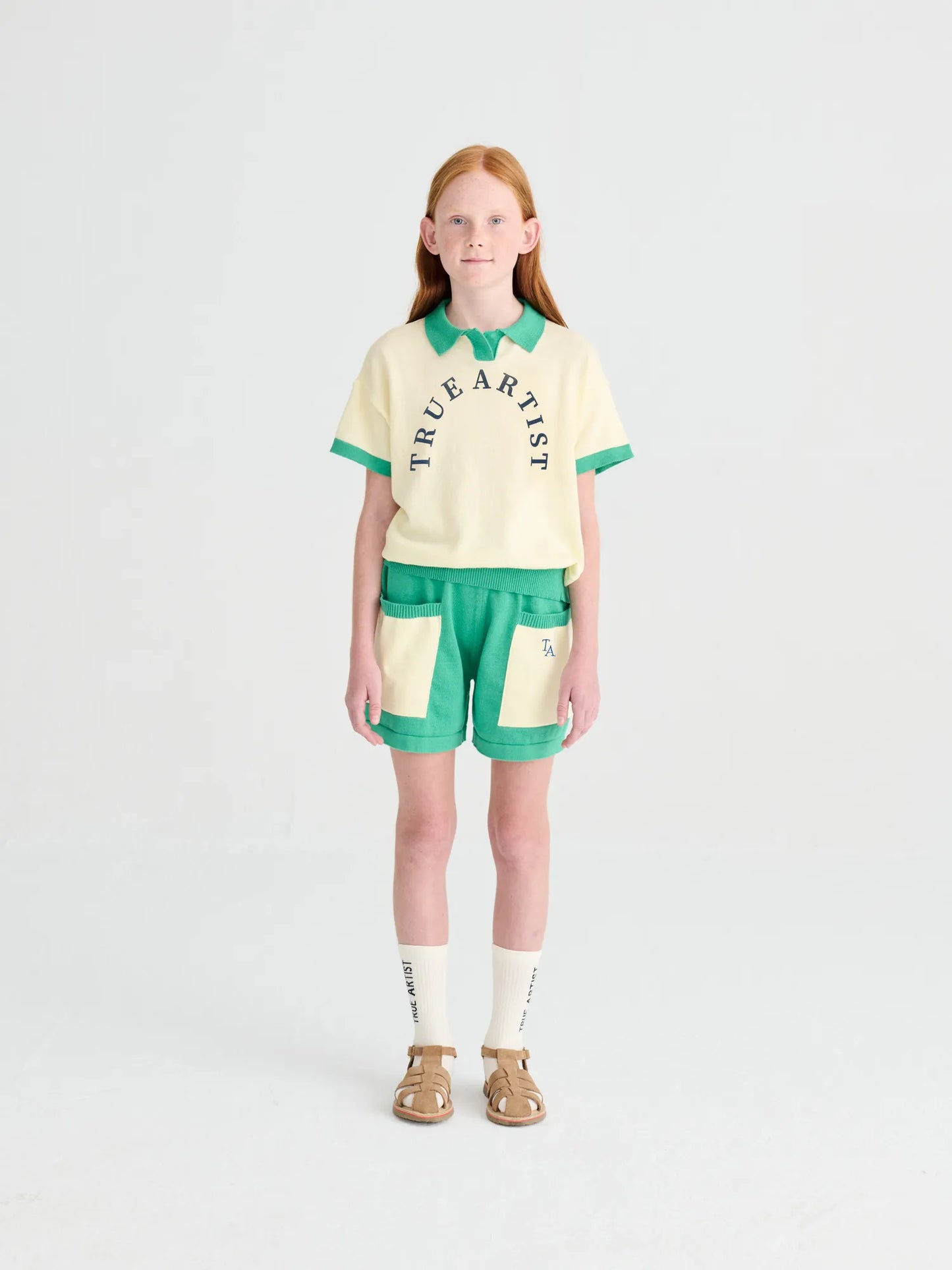 Knit Polo nº01 Elfin Yellow