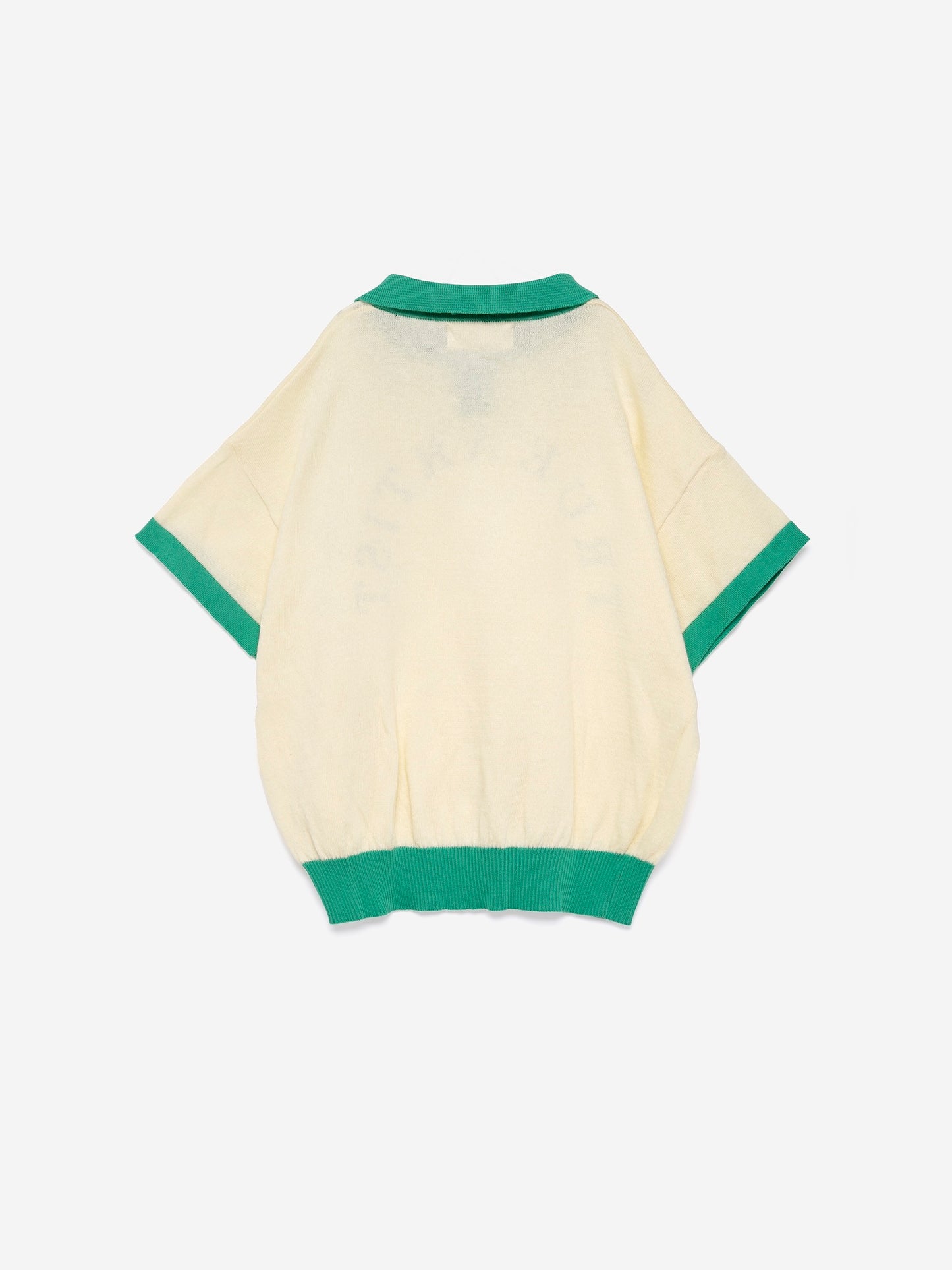 Knit Polo nº01 Elfin Yellow