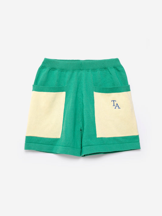 Knit Shorts nº01 Jade Green