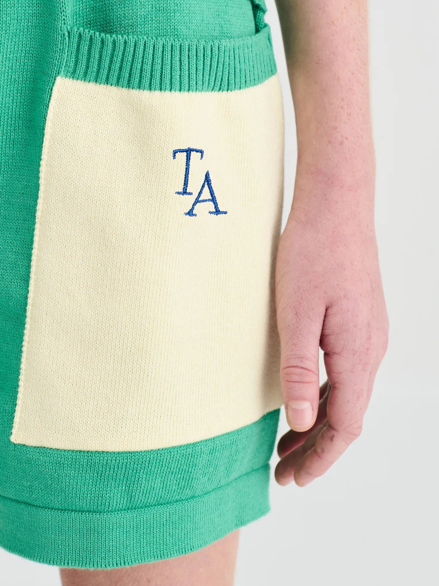 Knit Shorts nº01 Jade Green