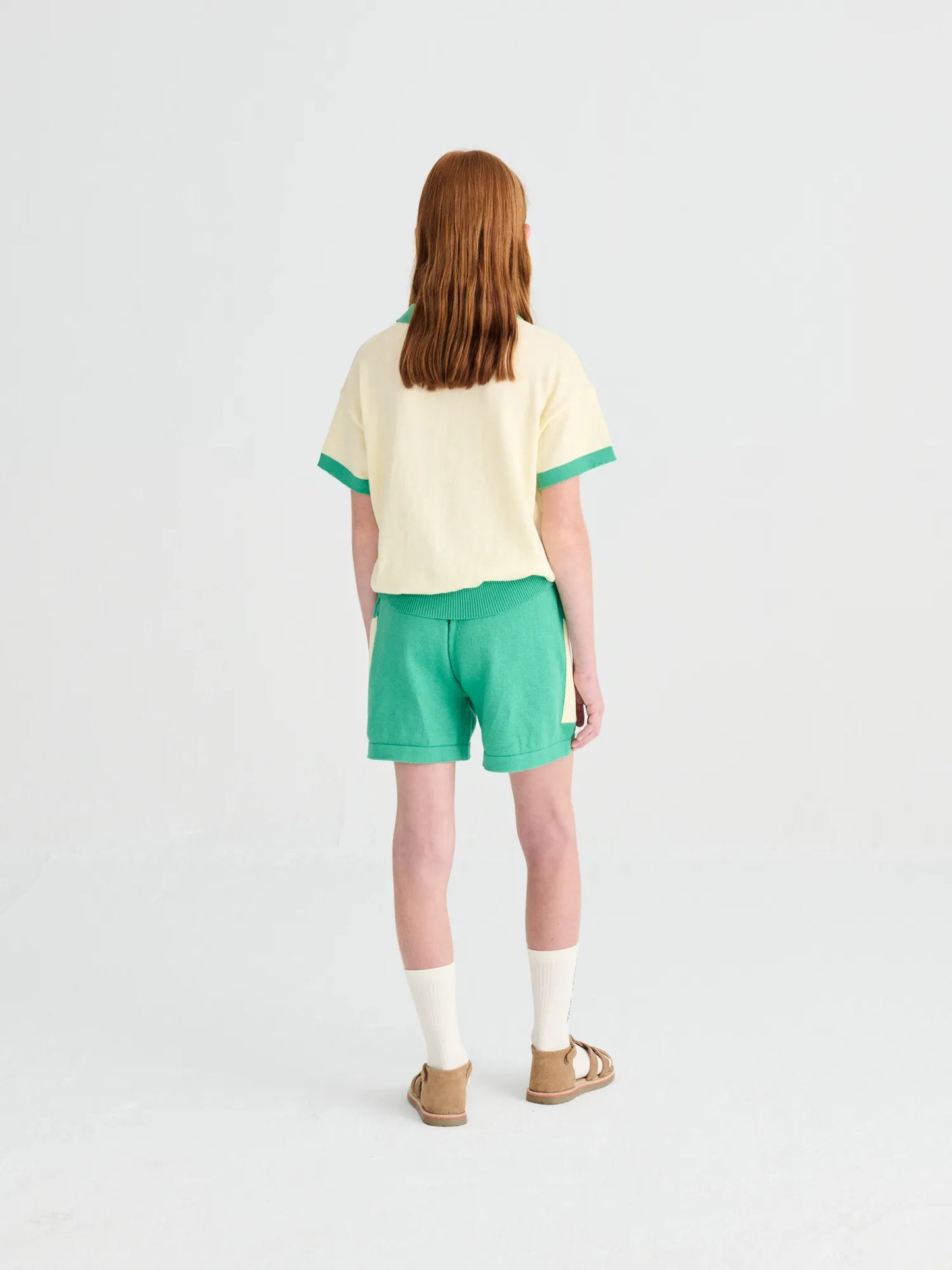 Knit Shorts nº01 Jade Green