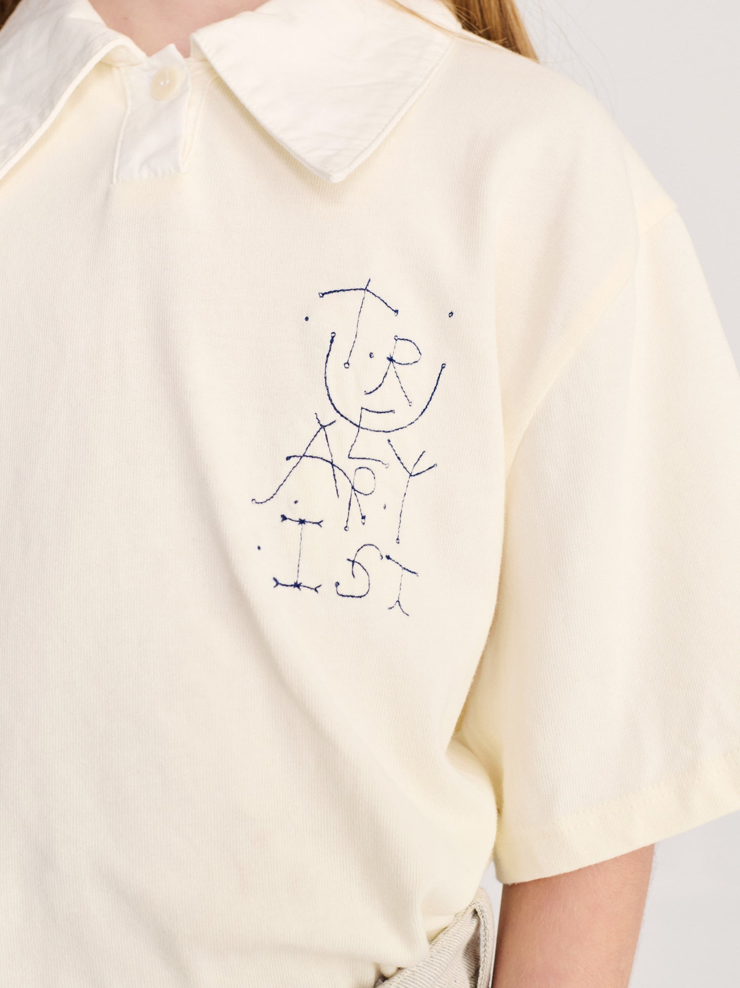 Polo T-shirt nº01 Cannoli Cream