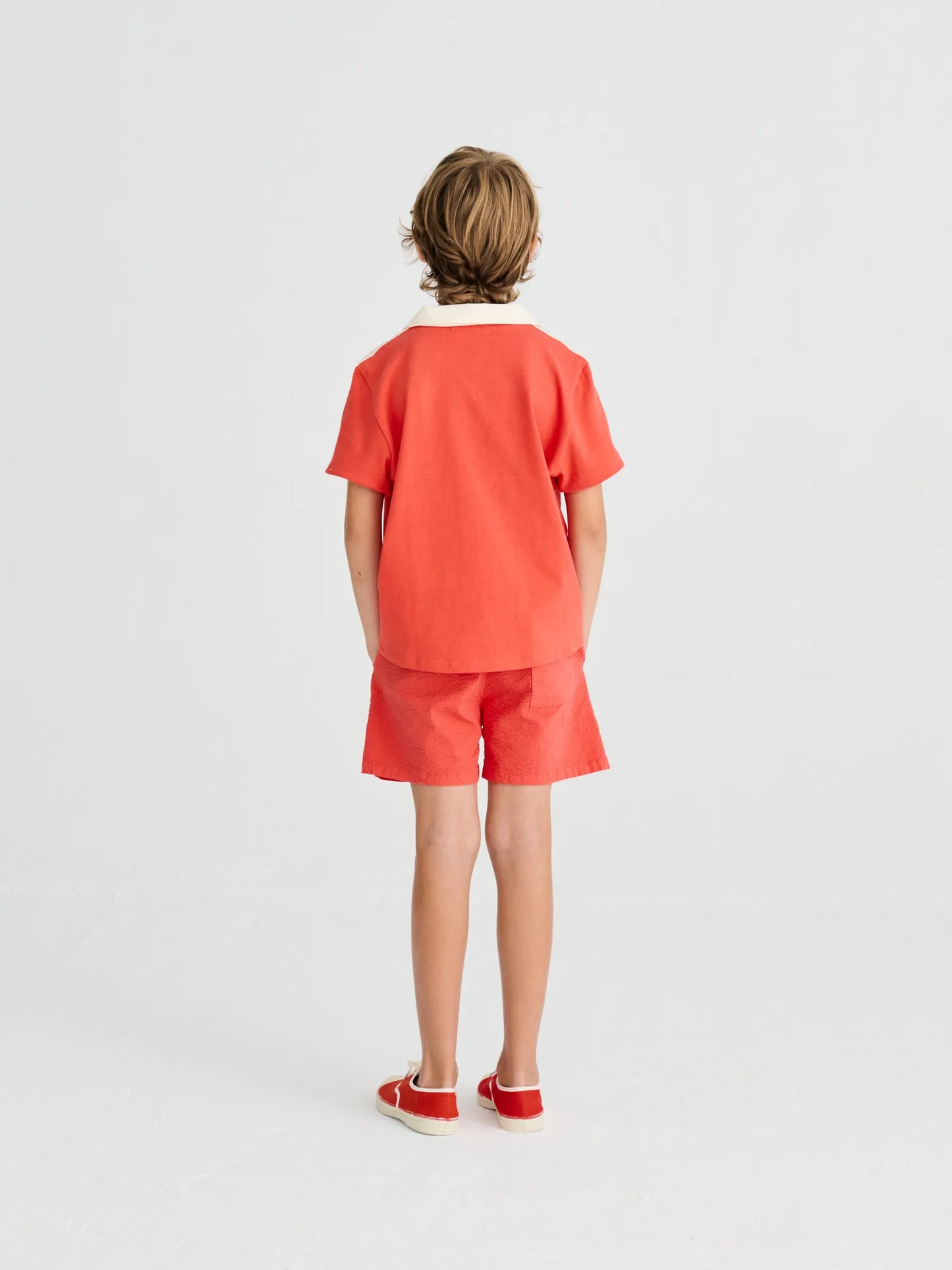 Shorts nº07 Mandarin Red