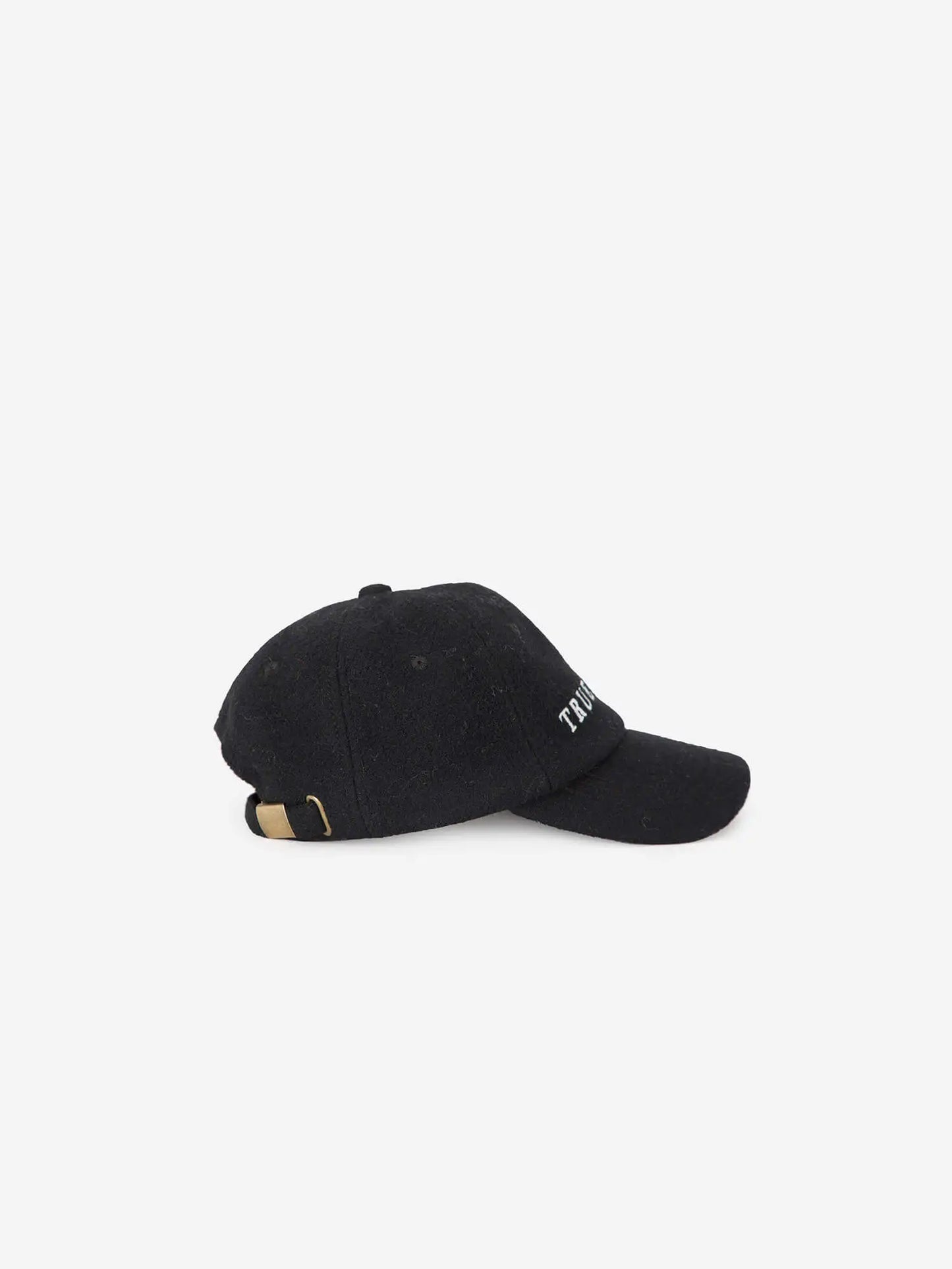 Cap nº02 Wool Peat Black