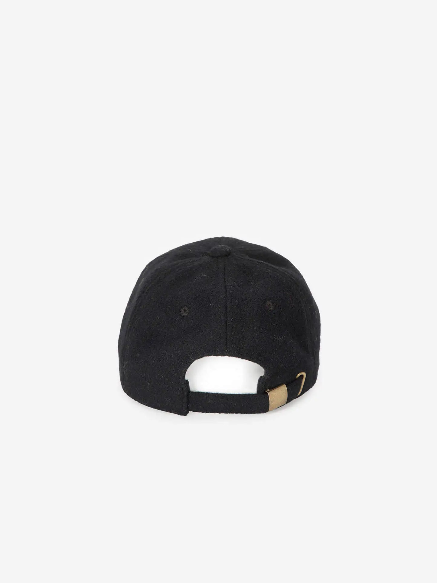 Cap nº02 Wool Peat Black