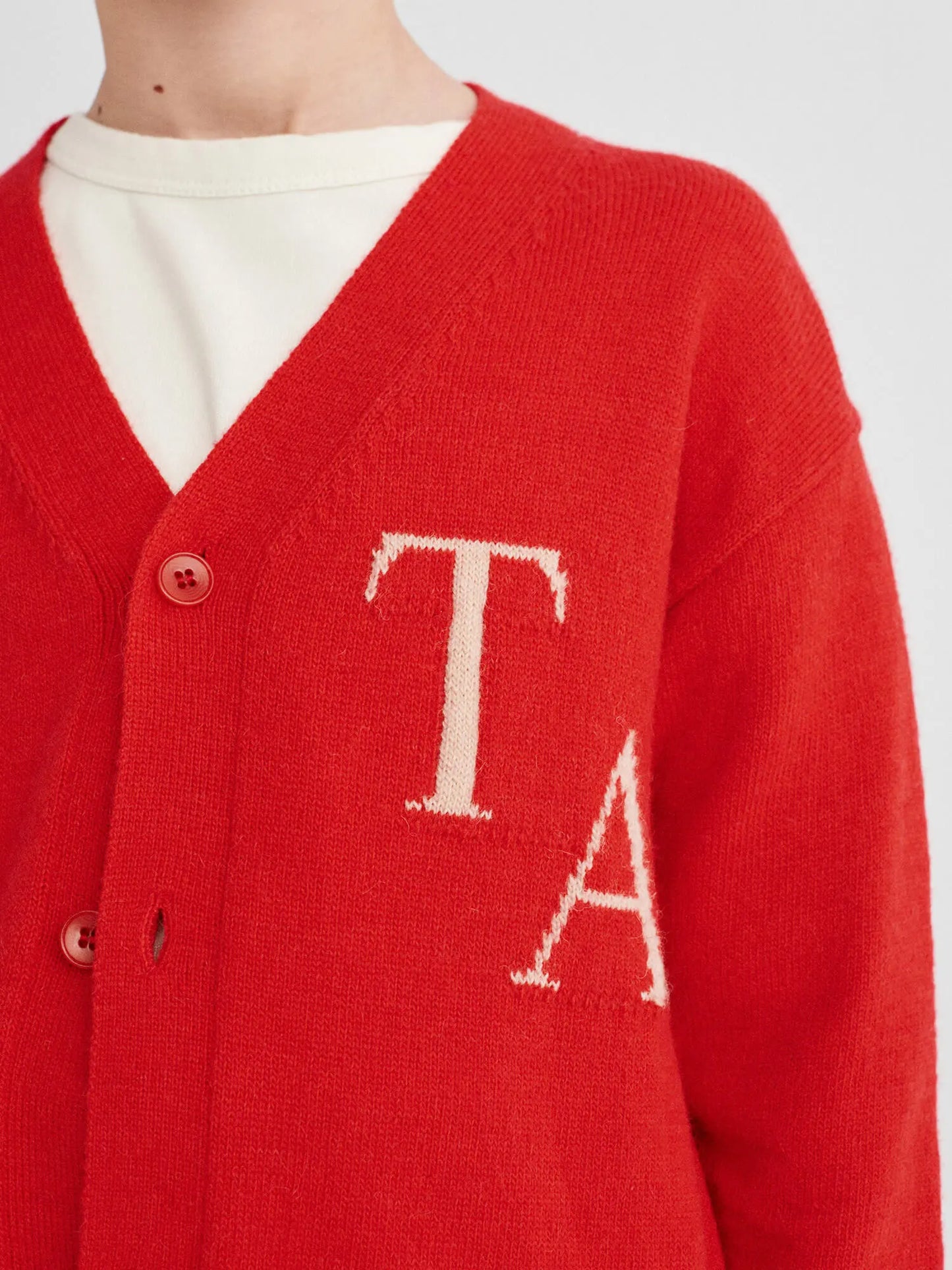 Cardigan nº04 Scarlet Red