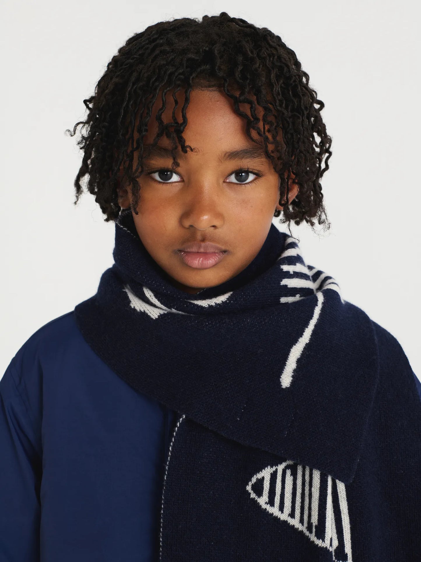 Scarf nº01 Navy Blue