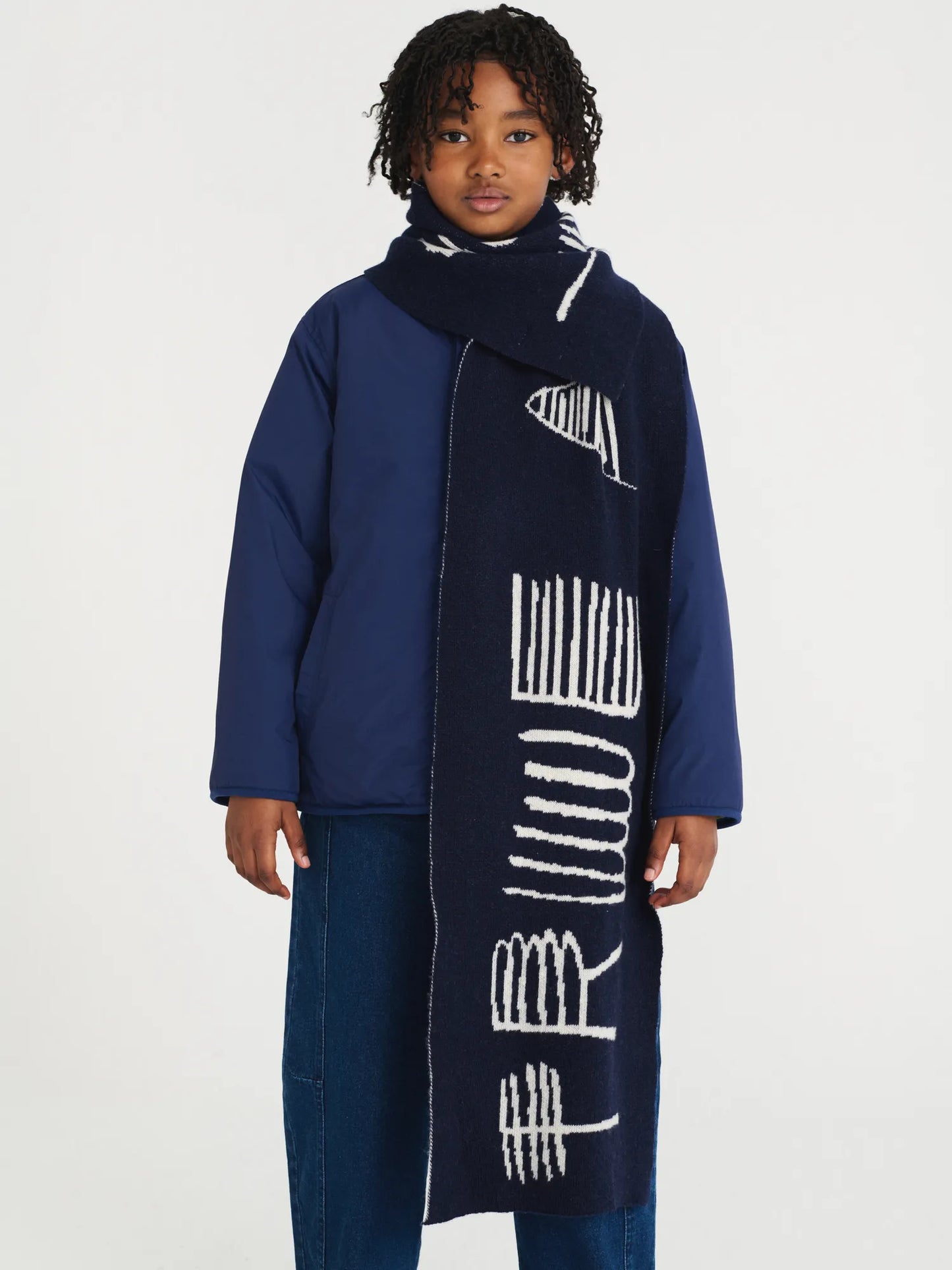 Scarf nº01 Navy Blue