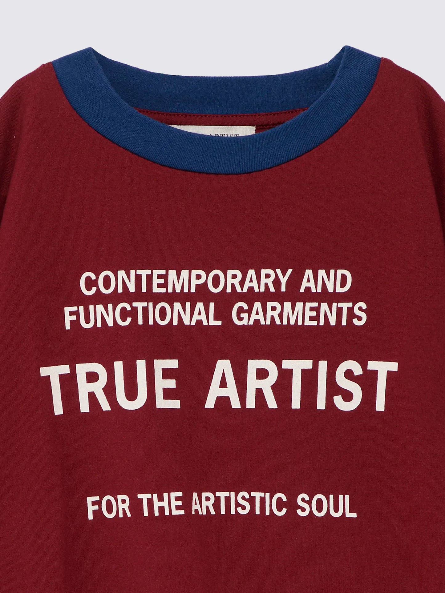 T-shirt nº18 Burgundy Red