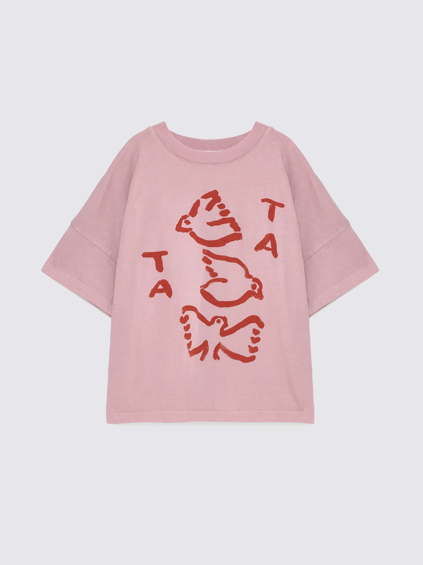 T-shirt nº17 Dusty Pink